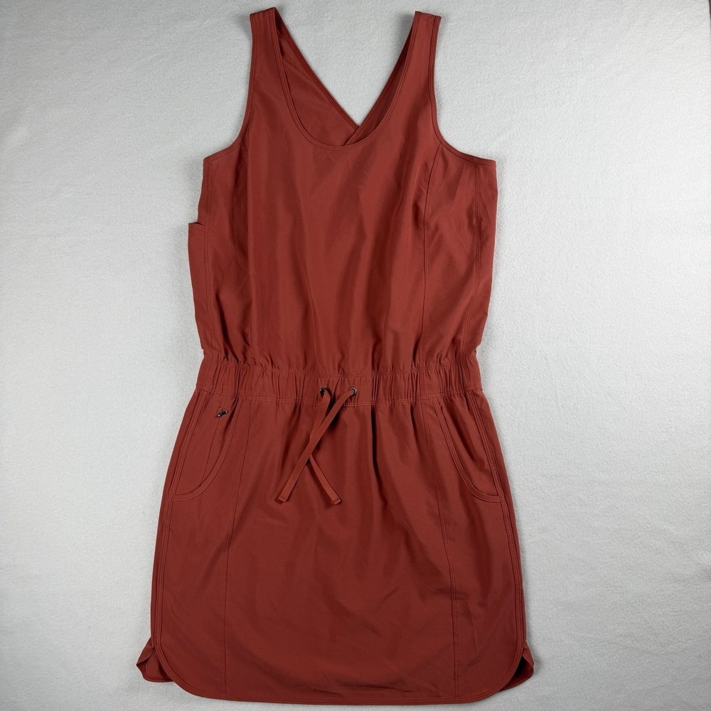 Patagonia Women's Fleetwith Outdoor Hiking Dress Red Medium - Picture 6 of 8